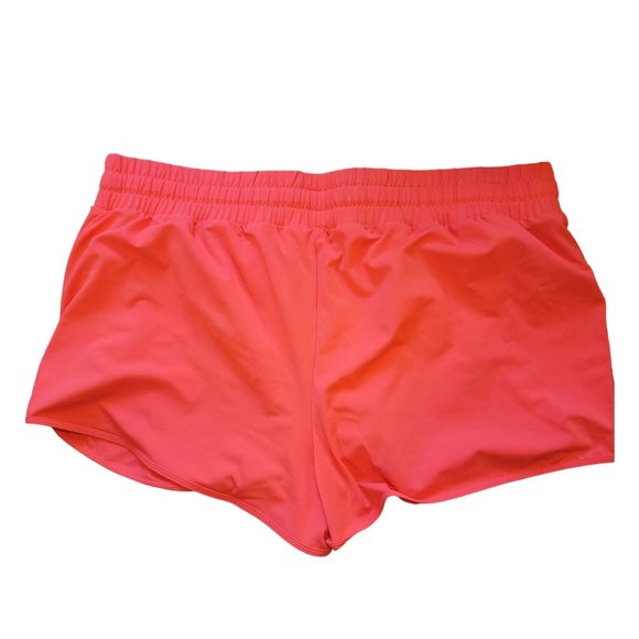 Tek Gear Girls Running Shorts Day Glow Orange/Pink Plus Size 20 JJ3259 - Picture 2 of 5